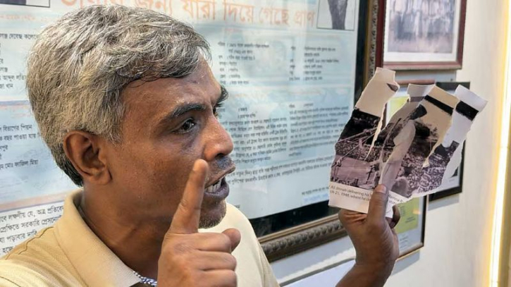 ডাকসুর সংগ্রহশালায় থাকা জিন্নাহর ছবি ছিঁড়ে ফেললেন ‘শিক্ষার্থী’