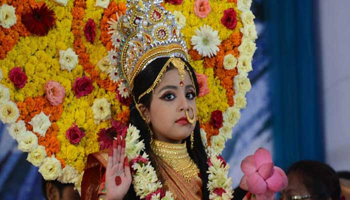 আজ মহাষ্টমী : হচ্ছে না কুমারী পূজা আজ মহাষ্টমী : হচ্ছে না কুমারী পূজা