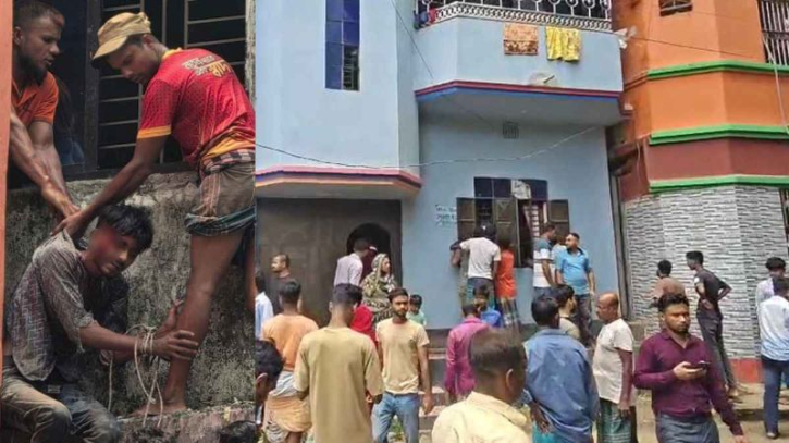 মা ও দুই বোনকে কুপিয়ে হত্যা : গণপিটুনিতে ঘাতকের মৃত্যু
