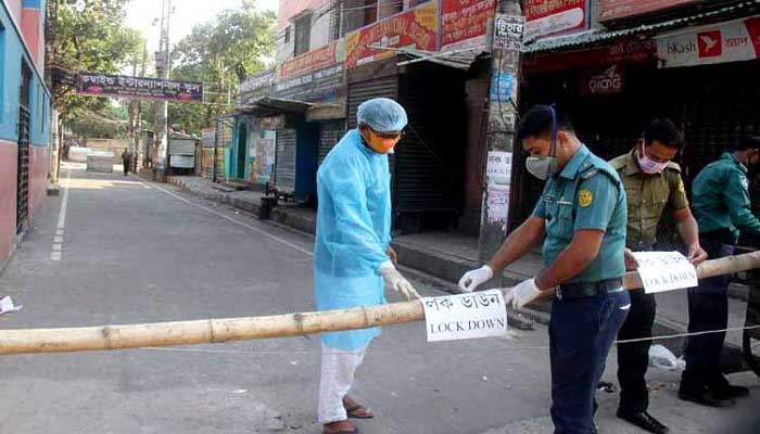 চলমান ‌‘লকডাউন’ বুধবার ভোর পর্যন্ত