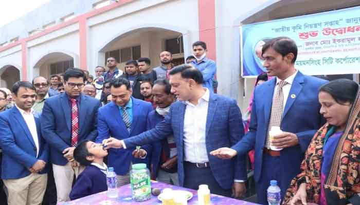 জাতীয় কৃমি নিয়ন্ত্রণ সপ্তাহ উদ্বোধনে মসিক মেয়র টিটু জাতীয় কৃমি নিয়ন্ত্রণ সপ্তাহ উদ্বোধনে মসিক মেয়র টিটু