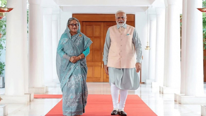 প্রধানমন্ত্রীকে ঈদের শুভেচ্ছা জানালেন মোদি