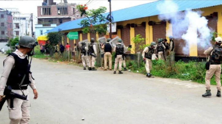 ফের উত্তাল মণিপুর রাজ্য :কারফিউ জারি