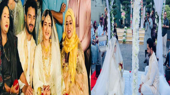 বিয়ে করলেন অভিনেত্রী নাদিয়া বিয়ে করলেন অভিনেত্রী নাদিয়া