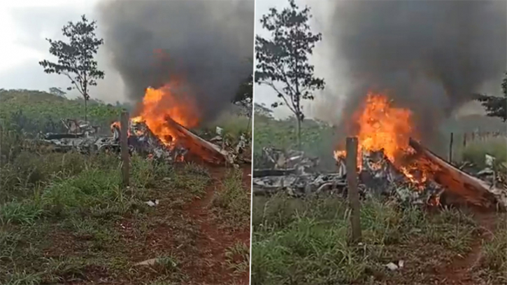 বিমান বিদ্ধস্ত হয়ে প্যারাগুয়ের এমপিসহ নিহত চার