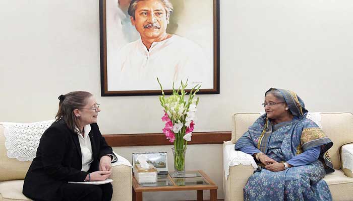 মিয়ানমারকে অবশ্যই রোহিঙ্গাদের ফিরিয়ে নিতে হবে : প্রধানমন্ত্রী