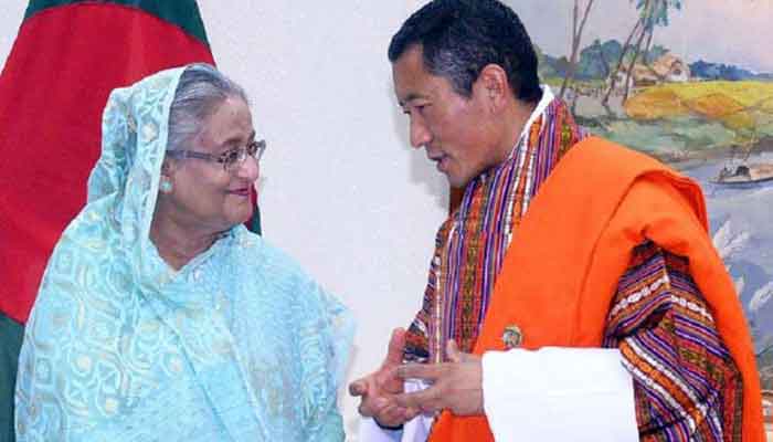 শেখ হাসিনাকে ভুটানের প্রধানমন্ত্রীর মুজিববর্ষের শুভেচ্ছা শেখ হাসিনাকে ভুটানের প্রধানমন্ত্রীর মুজিববর্ষের শুভেচ্ছা