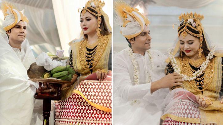 মণিপুরী রীতিতে বিয়ে করলেন রণদীপ হুদা মণিপুরী রীতিতে বিয়ে করলেন রণদীপ হুদা