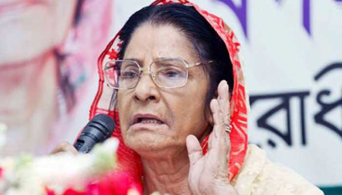 অসুস্থ হয়ে সিএমএইচে ভর্তি রওশন এরশাদ