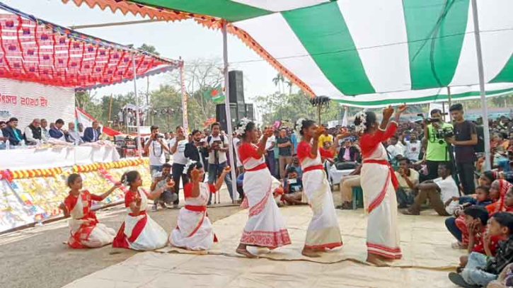 কমলগঞ্জে ১ম আন্তর্জাতিক চা জনগোষ্ঠী ভাষা ও সংস্কৃতি উৎসব অনুষ্ঠিত