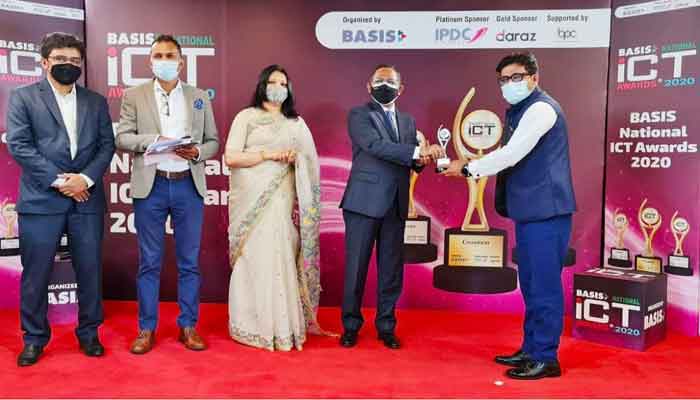 “বেসিস ন্যাশনাল আইসিটি অ্যাওয়ার্ড ২০২০” পেল সিনেসিস আইটি “বেসিস ন্যাশনাল আইসিটি অ্যাওয়ার্ড ২০২০” পেল সিনেসিস আইটি