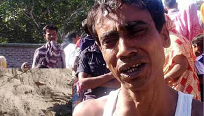 শ্রীপুরে বালুর স্তুপ থেকে শিশুর লাশ উদ্ধার শ্রীপুরে বালুর স্তুপ থেকে শিশুর লাশ উদ্ধার