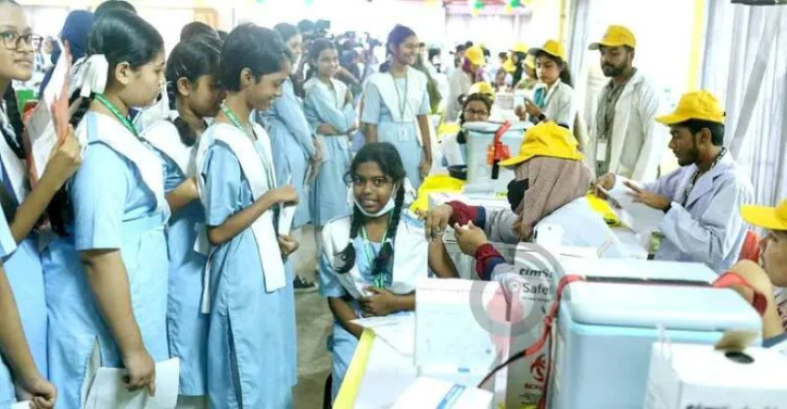 প্রথমবারের মতো সারাদেশে টাইফয়েড টিকাদান কর্মসূচি শুরু