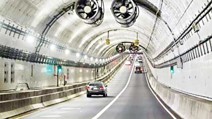 কর্ণফুলী টানেলে ৬ দিন যান চলাচল সীমিত থাকবে