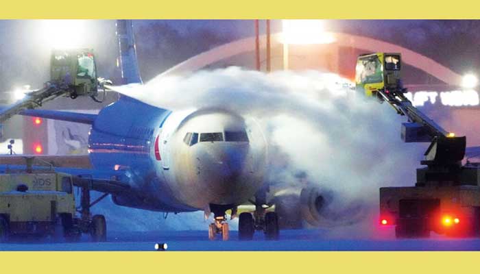 যুক্তরাষ্ট্র ও কানাডায় তুষারঝড় : ৪ হাজার ফ্লাইট বাতিল যুক্তরাষ্ট্র ও কানাডায় তুষারঝড় : ৪ হাজার ফ্লাইট বাতিল