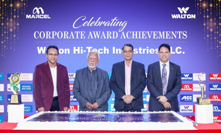 আইসিএসবি ও আইসিএমএবি অ্যাওয়ার্ড অর্জনের সাফল্য উদযাপন করলো ওয়ালটন