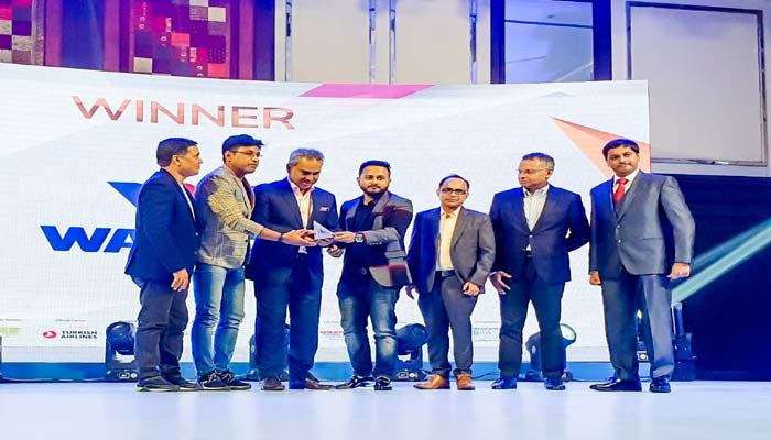 ষষ্ঠবারের মতো বেস্ট ব্র্যান্ড অ্যাওয়ার্ড পেল ওয়ালটন রেফ্রিজারেটর ষষ্ঠবারের মতো বেস্ট ব্র্যান্ড অ্যাওয়ার্ড পেল ওয়ালটন রেফ্রিজারেটর